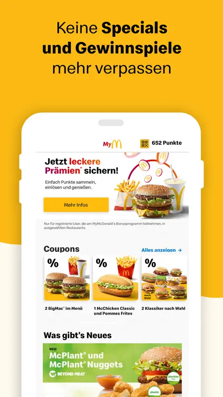 McDonald’s Deutschland screenshot 1 of 5
