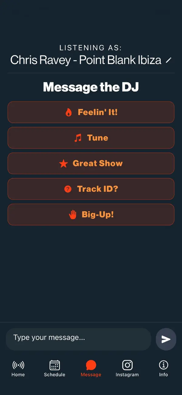 Screenshot #2 pour Point Blank Radio