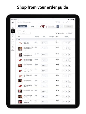 Fairway Packing iPad screenshot