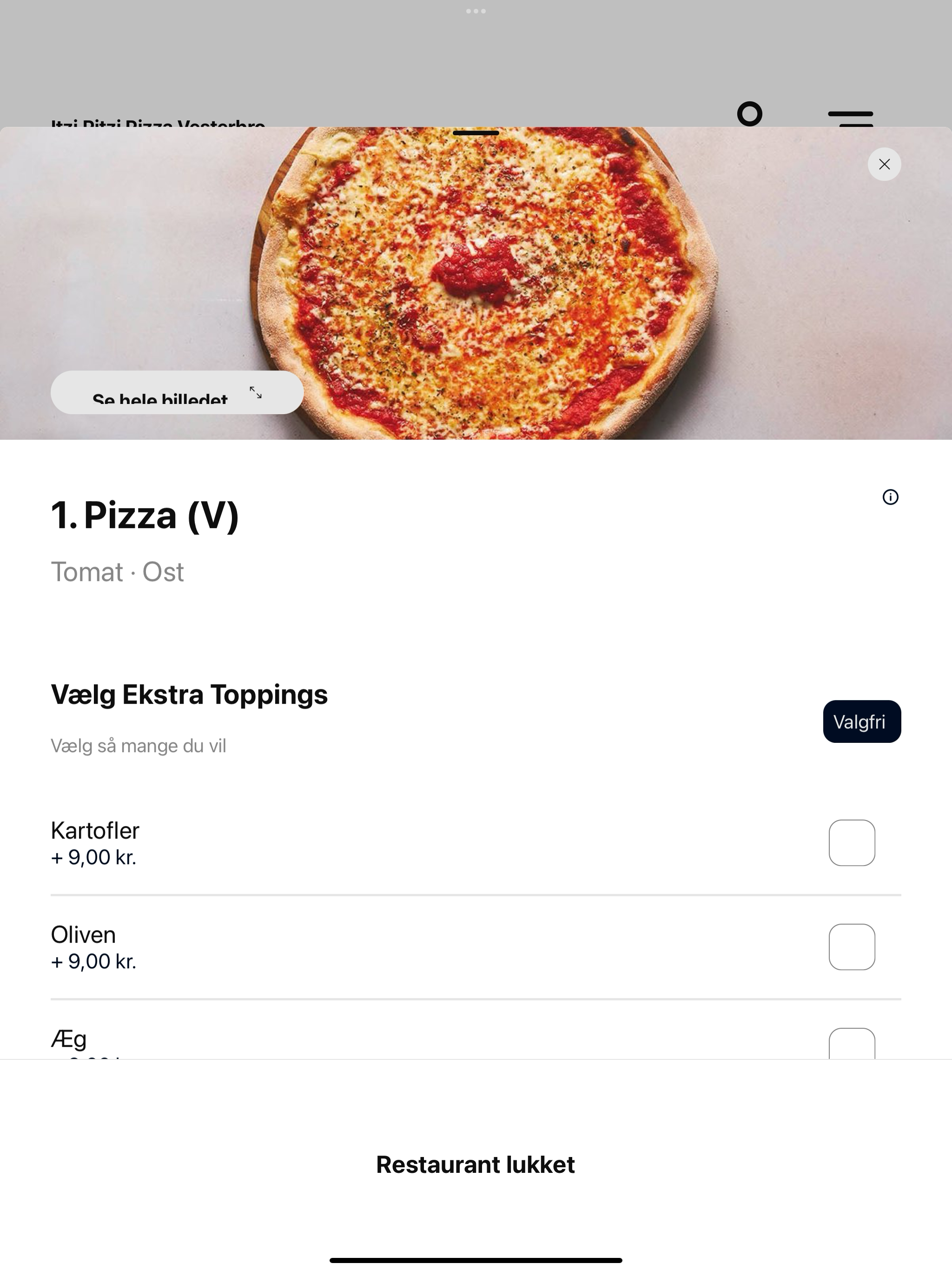 Itzi Pitzi Pizza Vesterbro