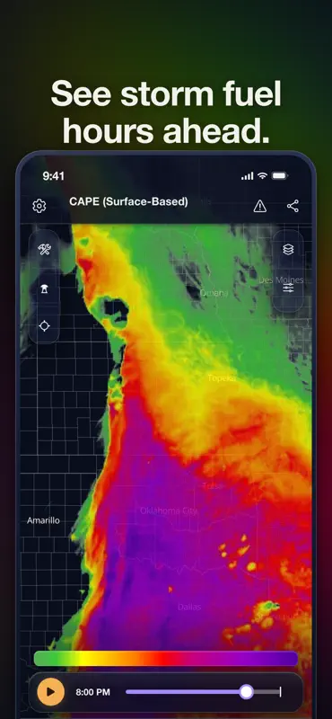 MesoRadar: Storm & Snow Radar screenshot 10 of 10