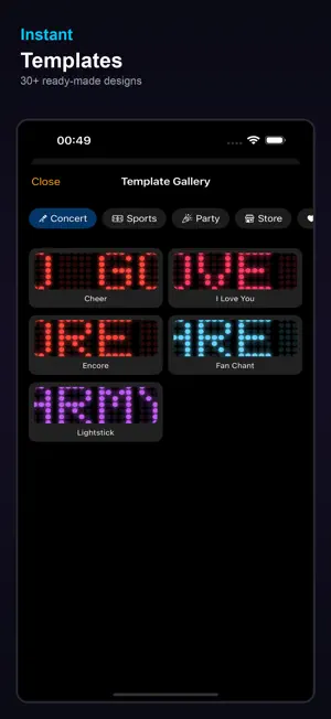 GlowText: LED Scrolling Banner screenshot 2
