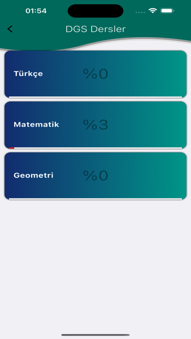 DGS Hazırlık - Soru Bankası Screenshot