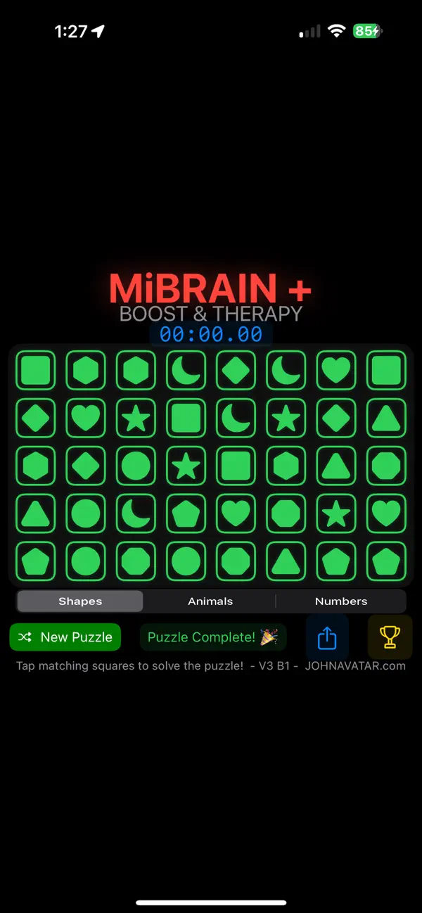 Screenshot #2 pour MiBRAIN + BOOST & THERAPY