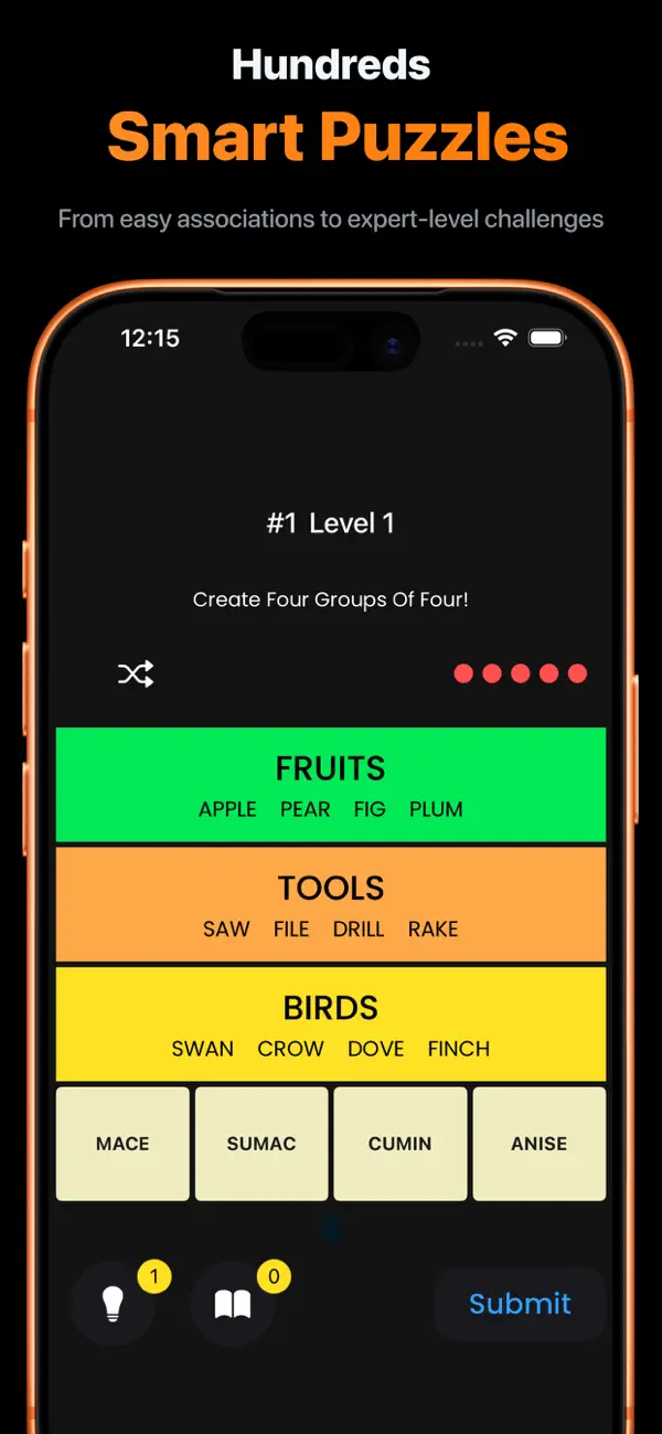 Connections: Associate Words Screenshot 4