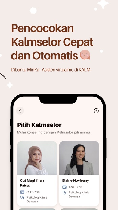 KALM - Konseling Online Screenshot