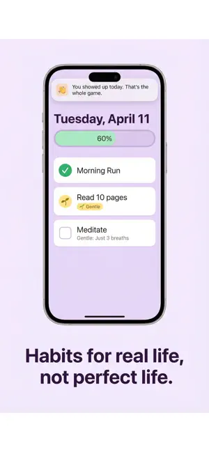 Gently: Habit Tracker screenshot 2