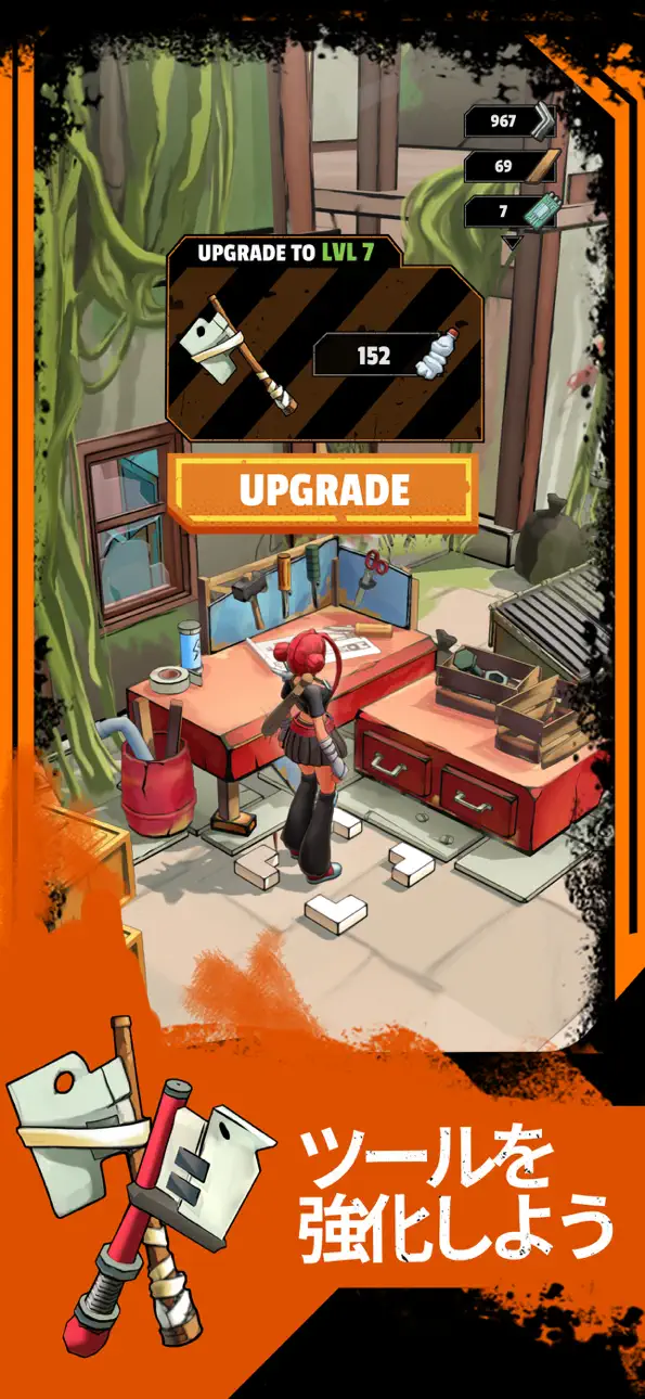 Zombiepunk: Fight & Survive iOS Mod IPA screenshot 5 - iOS game interface