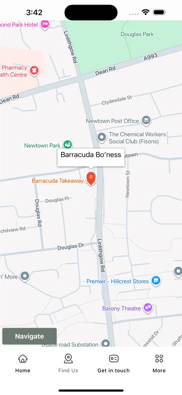 Screenshot #2 pour Barracuda Takeaway - Bo'ness