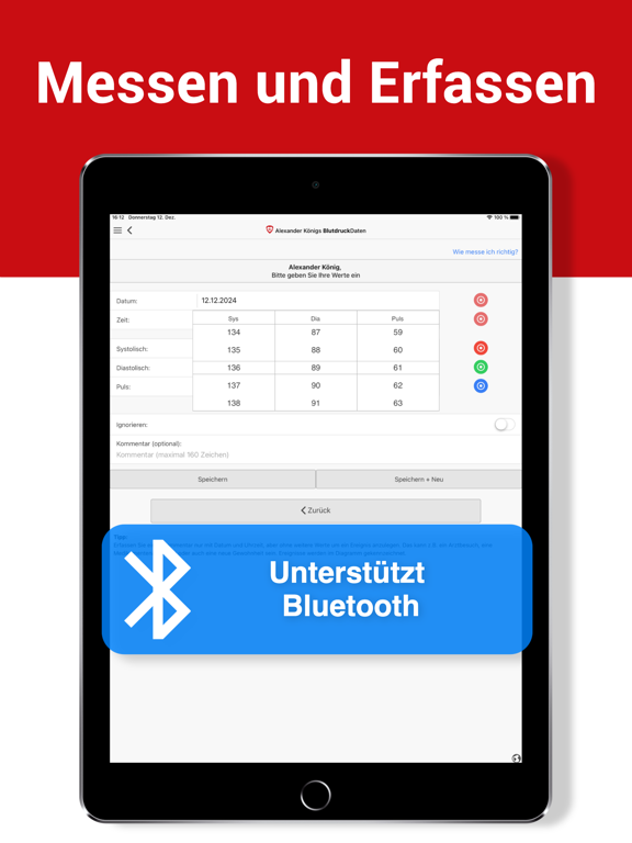 Screenshot #4 pour BlutdruckDaten & Medikamente
