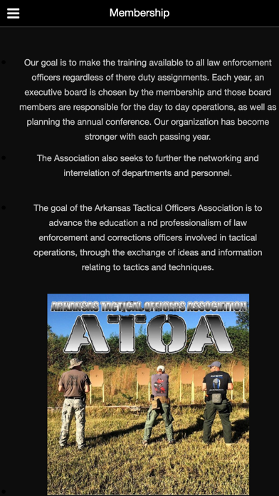 Arkansas Tactical App Screenshot