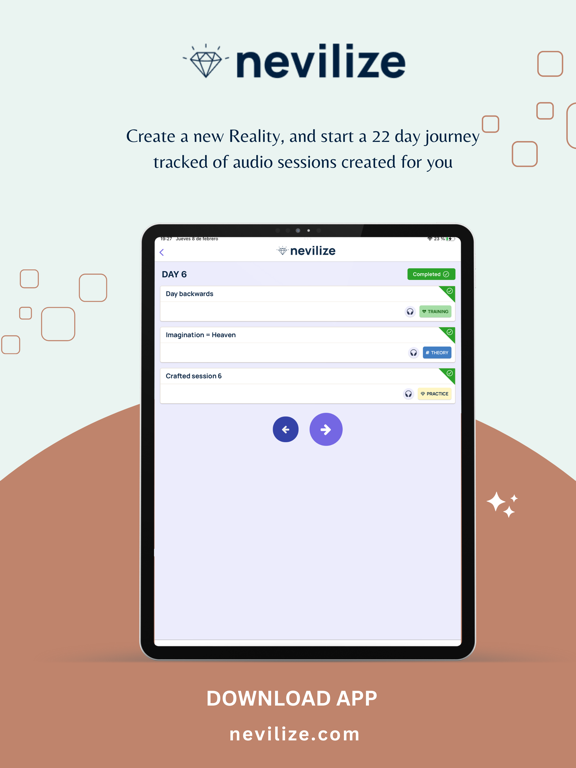 Nevilize iPad screenshot 3 - Health & Fitness app