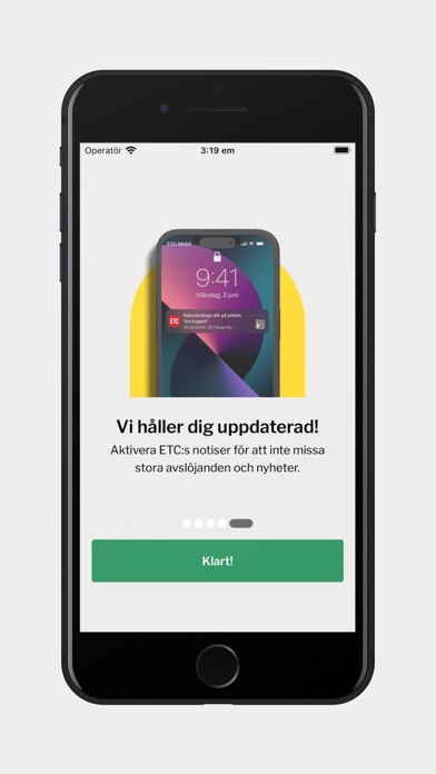 ETC tidningarna Screenshot