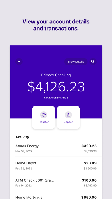 Century Federal Online Banking iPhone screenshot 3 - Finance app