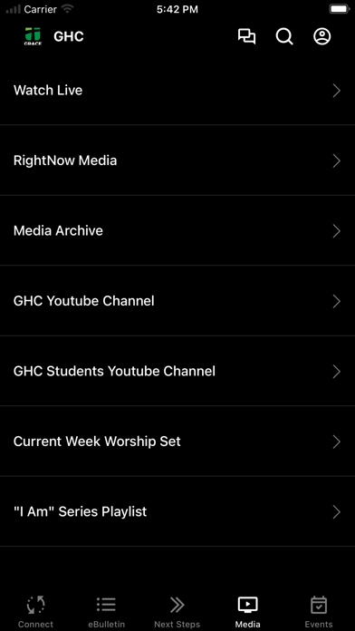 Grace Heartland Church Screenshot