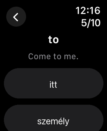 Most Common Hungarian Words screenshot 25