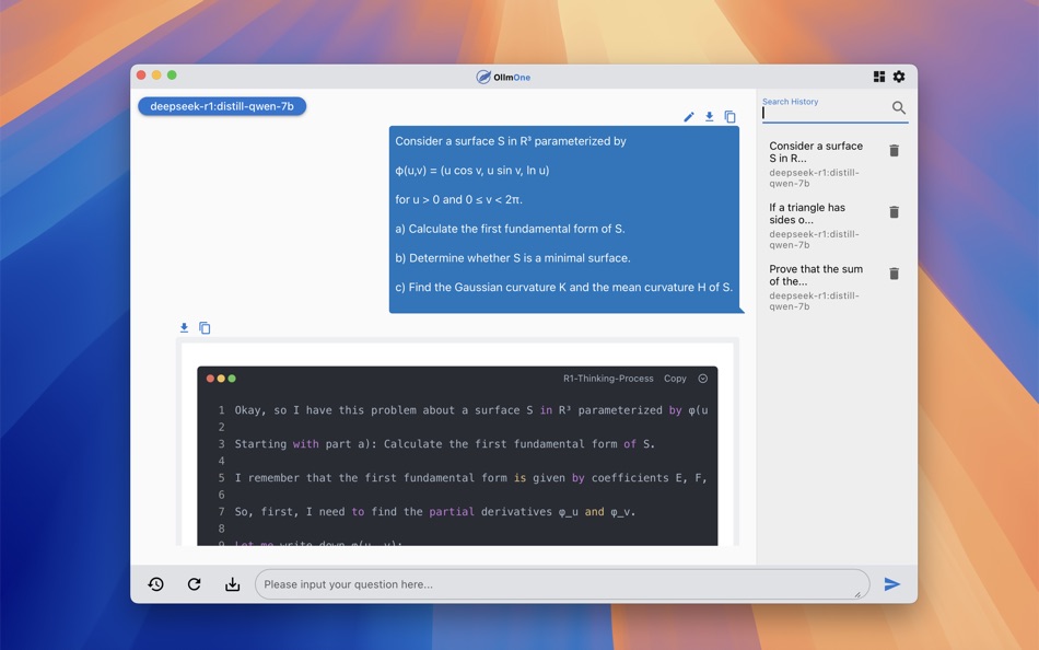 #2. OllmOne - Offline AI Assistant (macOS) 由: 博超 贾