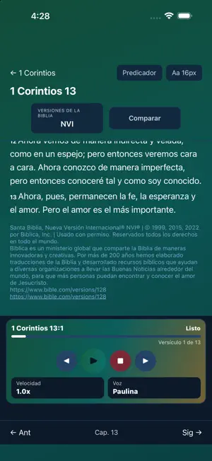 Biblia Plus Español screenshot 4
