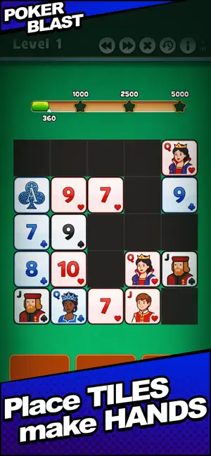 Poker Blast: Puzzle Card Game screenshot 1