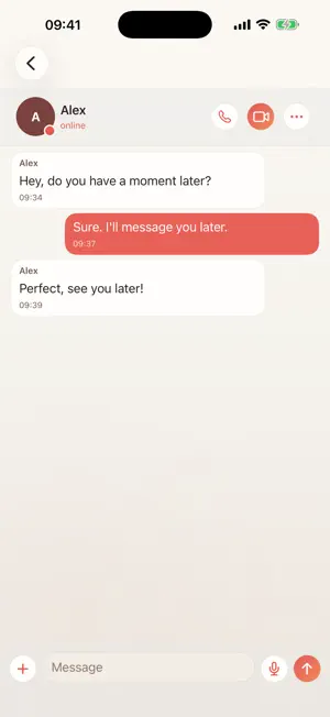 Mesavo screenshot 2