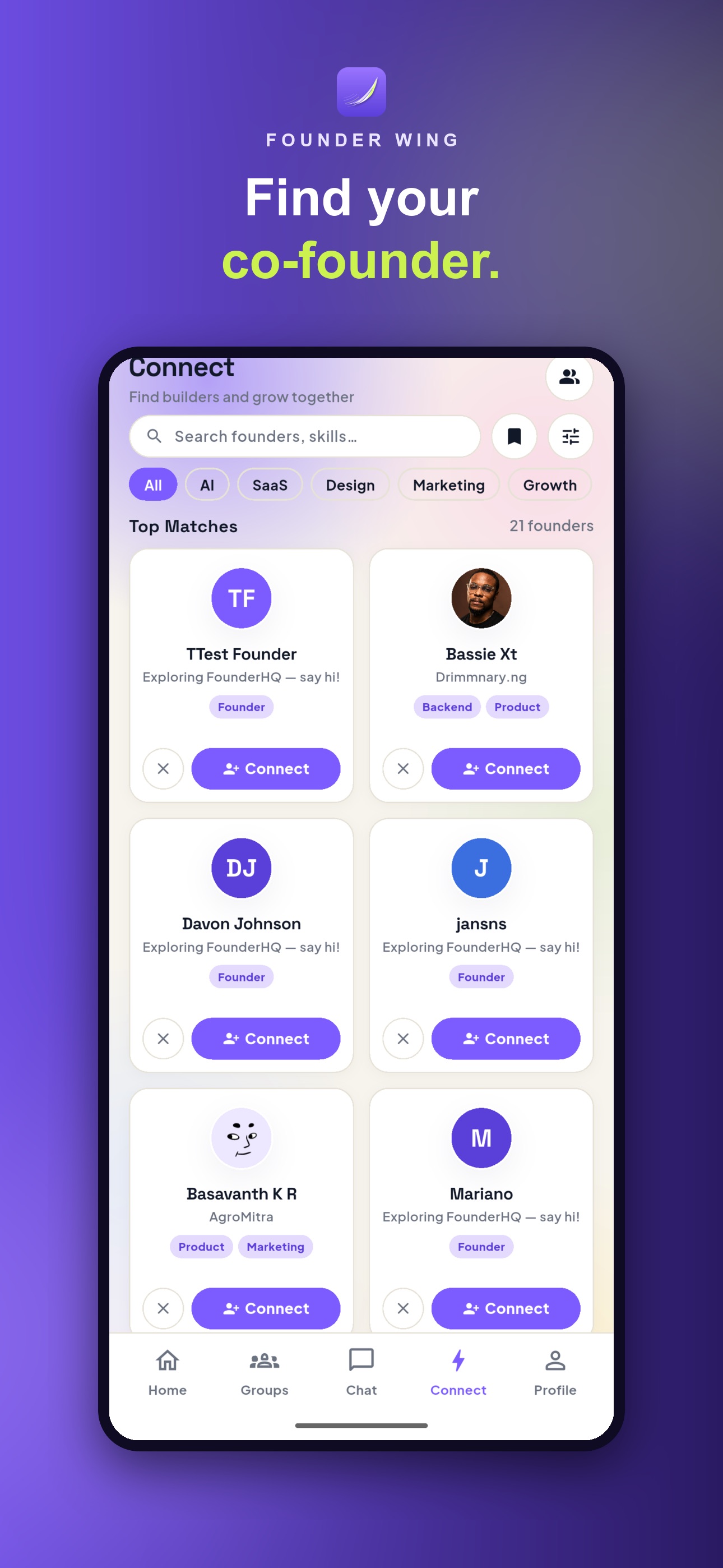 Screenshot 2 of Founder Wing