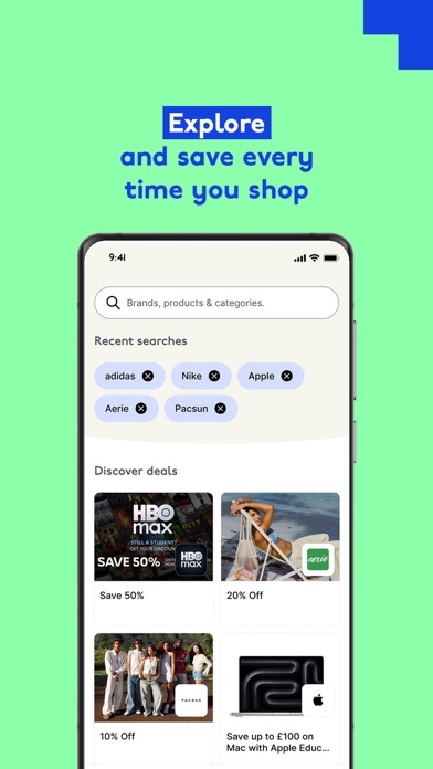 UNiDAYS: Student Discount App Screenshot