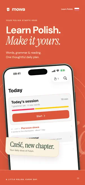 Mowa — Learn Polish screenshot 1