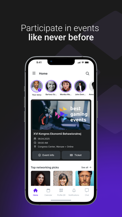 Gridaly: Event app