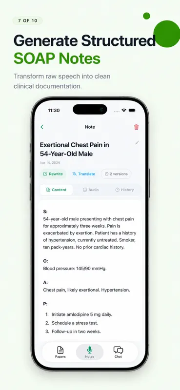 MediSummary: AI for Doctors screenshot 8 of 10