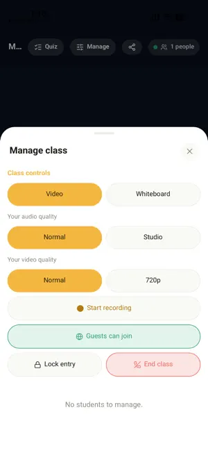 pameet: Online Classroom screenshot 2