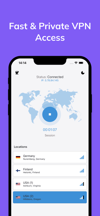 DrixyVPN Screenshot 1 of 3