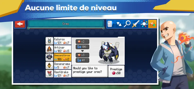 EvoCreo 2: RPG de monstres screenshot 7 of 8