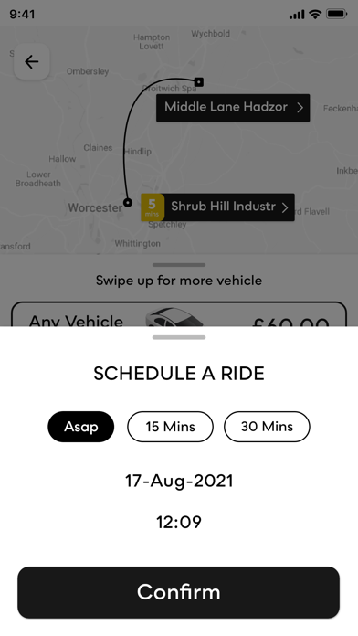 Worcester Taxis Screenshot
