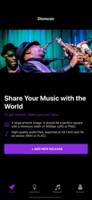 Dismusic: Music Distribution screenshot