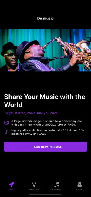 Dismusic: Music Distribution screenshot 1
