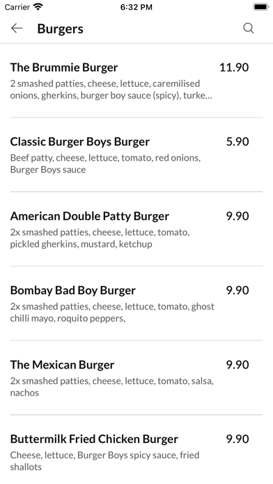 Burger Boys. Screenshot