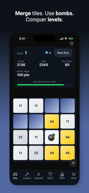 Elevens: Rogue-like tile Merge screenshot 1