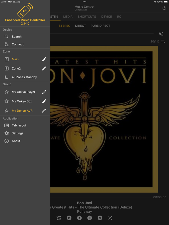 Screenshot #4 pour Enhanced Music Controller