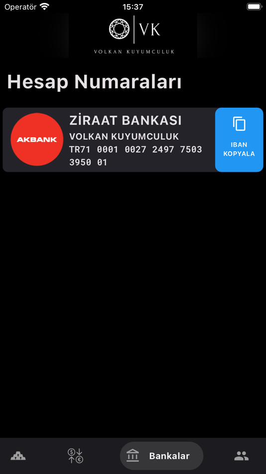 #3. Volkan Kuyumculuk (iOS) 由: Mehmet Yilmazturk