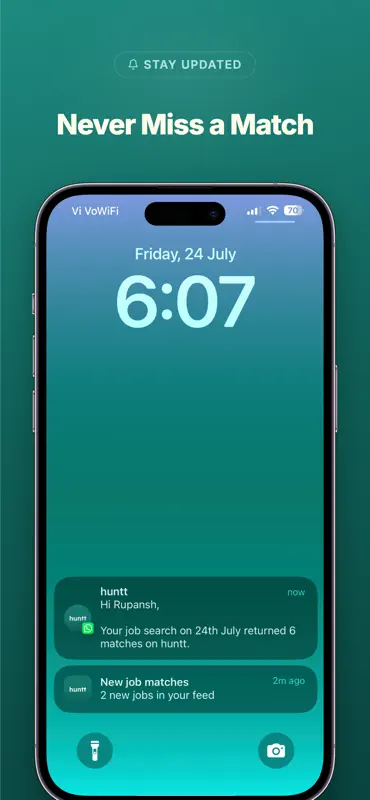 huntt – AI Job Search screenshot 4 of 4