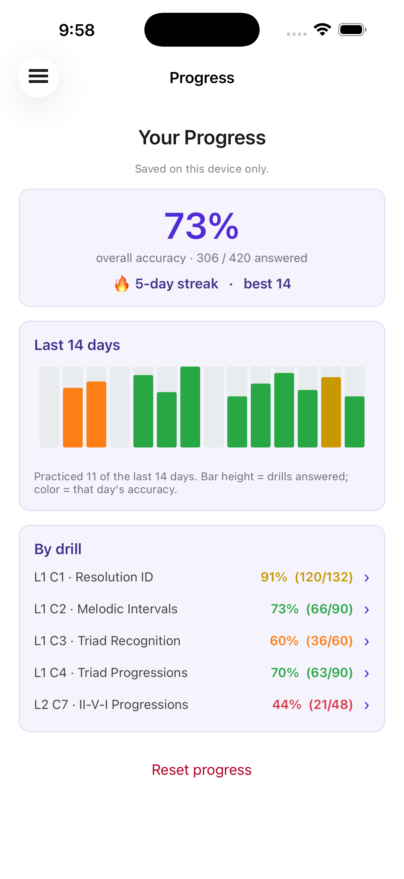 Ear Training - Modern screenshot 3