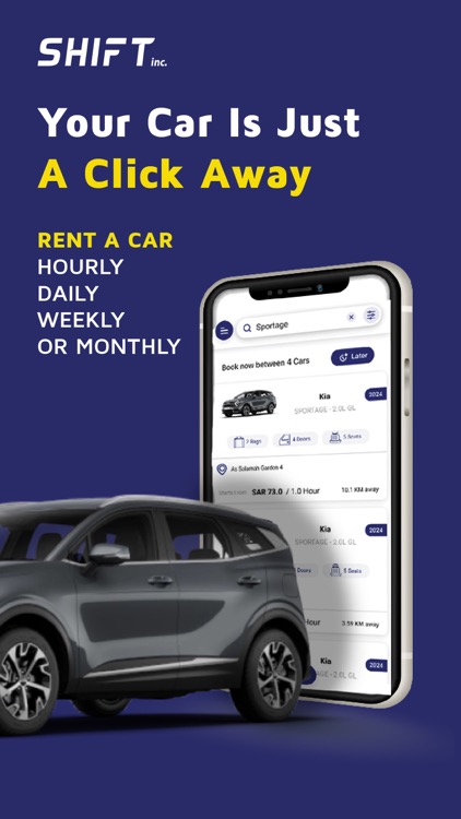 SHIFT – Carsharing & Chauffeur