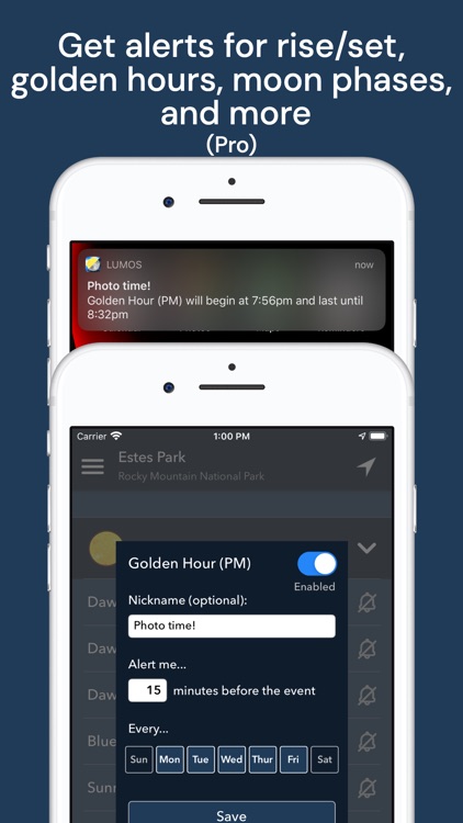 Lumos: Sun and Moon Tracker
