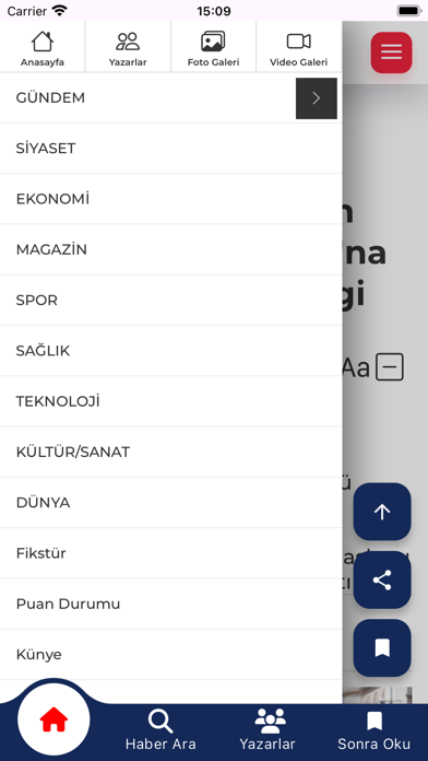 Haber Günlüğü Screenshot