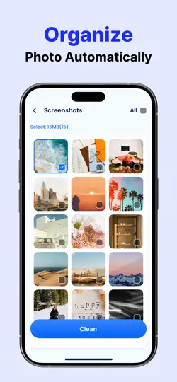 Captura de pantalla de MasterCleaner · AI ClearSpace en iPhone 5