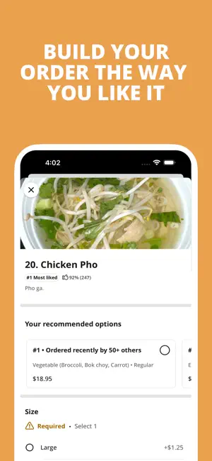 Pho Time App screenshot 2