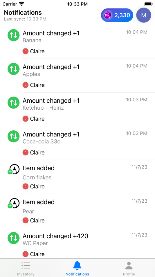 #4. Inventory Scan Manager (iOS) By: Pablo Guardiola