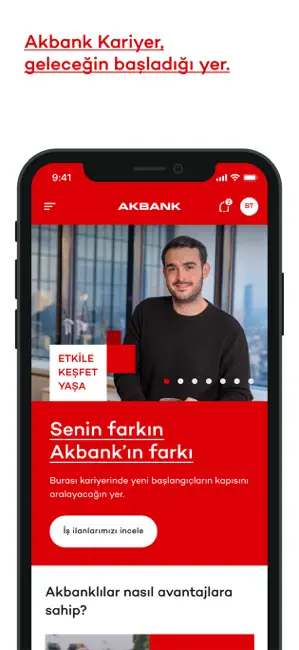 Akbank Kariyer iPhone screenshot 3