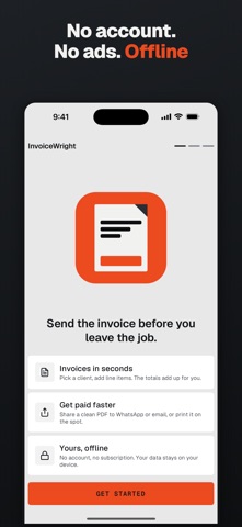InvoiceWright: Invoice Maker Screenshot 6 of 8