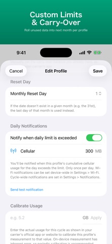 GigaGuard: Data Usage Widget Screenshot 5 of 6